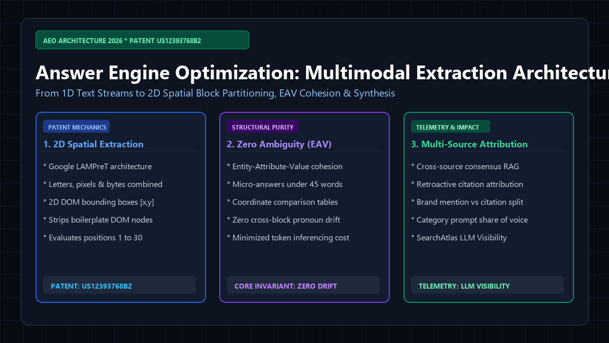 Answer Engine Optimization Multimodal Architecture
